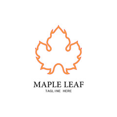 Maple leaf vector illustration