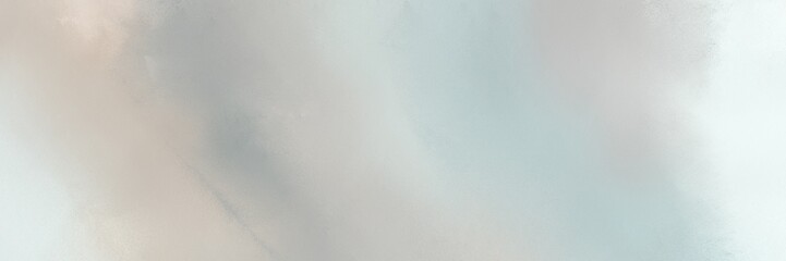 abstract diffuse painted banner background with pastel gray, silver and white smoke color. can be used as wallpaper, poster or canvas art