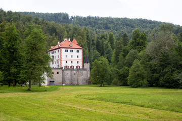 Snežnik Castle is a 13th-century castle in the Lož Valley near the settlement of Kozarišče in the municipality of Loška in Slovenia