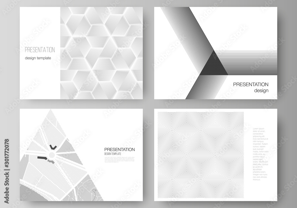 Poster the minimalistic abstract vector illustration layout of the presentation slides design business temp