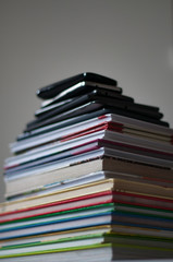 stack of books