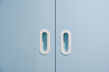 minimalism ,close-up empty door pastel tone,copyspace