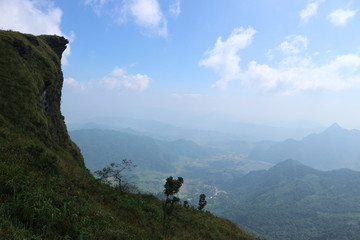 moutian travel thailand sky color colorful forest unseen