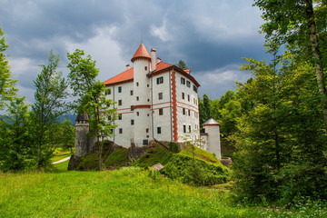 Snežnik Castle is a 13th-century castle in the Lož Valley near the settlement of Kozarišče in the municipality of Loška in Slovenia