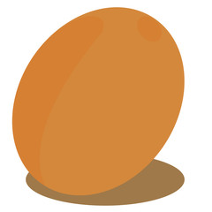illustration of a vector chicken egg