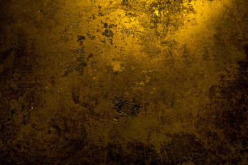 Golden Metal dirty background
