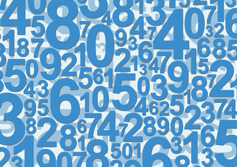 number background