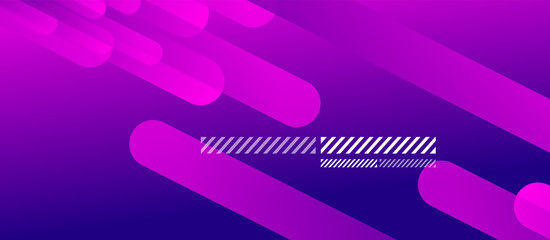 Flowing neon gradients geometric abstract background with straight lines and round tails. Fluid color pattern of color liquid gradient background for wallpaper, banner, background, card, landing page