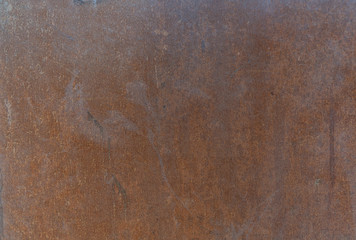 Rot rostiger Hintergrund aus Metall