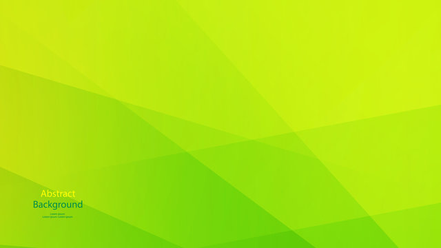 Green tone color and Yellow color background abstract art vector 