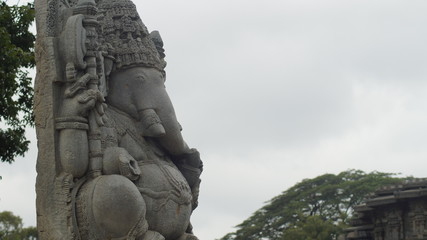 statue in temple