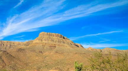 Fototapeta na wymiar Spirit Mountain near Grand Canyon, California