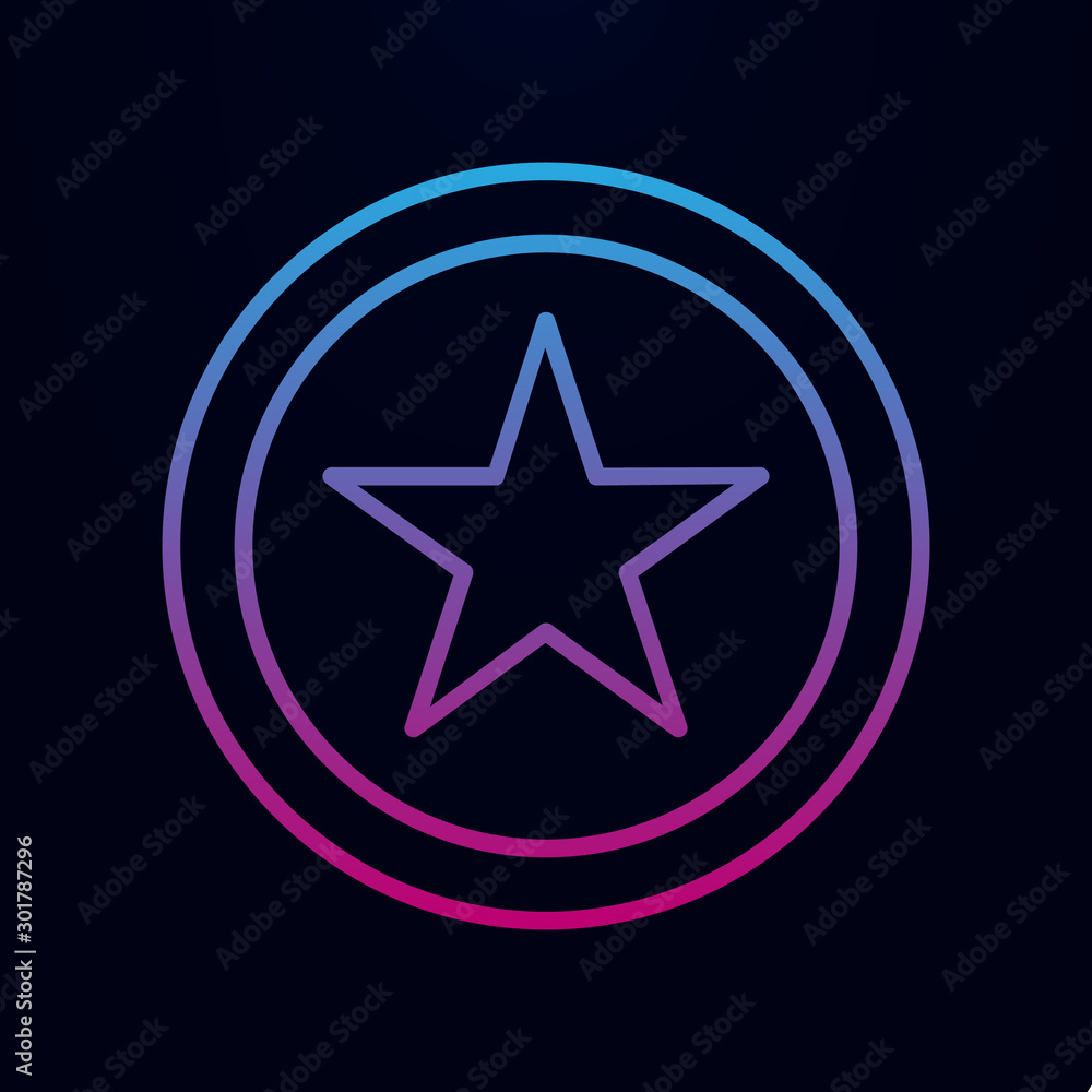 Poster recommend video nolan icon. simple thin line, outline vector of online and web icons for ui and ux, 