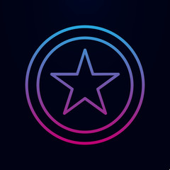 Recommend video nolan icon. Simple thin line, outline vector of online and web icons for ui and ux, website or mobile application