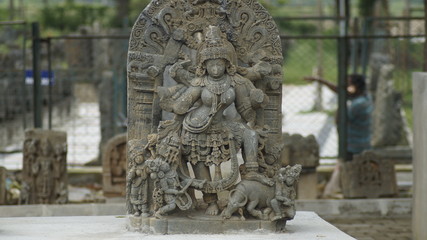 statue in temple