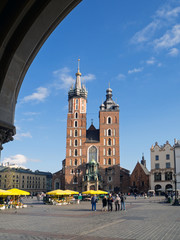 Fototapeta premium saint mary’s basilica Krakow, Poland