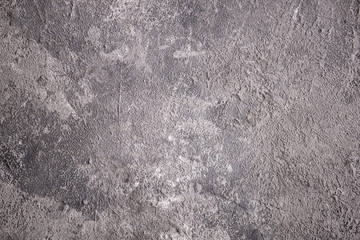 Texture and background of an old black and gray concrete wall. Cement