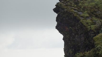 rock in sea