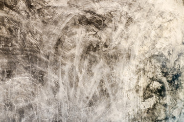 Closeup image of polished concrete wall texture and detail background