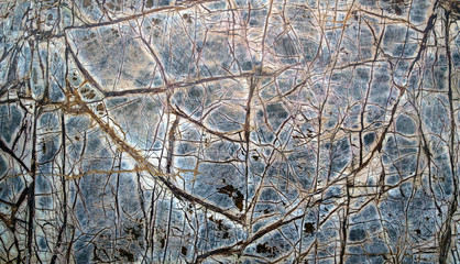 Abstract Marble Texture Brown With Gray