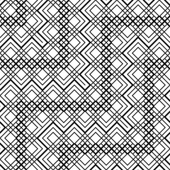 Design seamless monochrome grid pattern