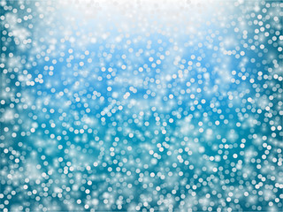 Fototapeta na wymiar Winter Holidays Falling Snow Vector Background. 