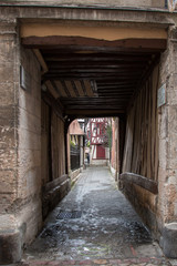 Fototapeta premium Rues de Rouen Normandie France