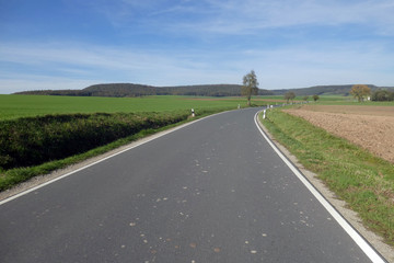 Staatsstraße 2257 von Prühl nach  Oberscheinfeld