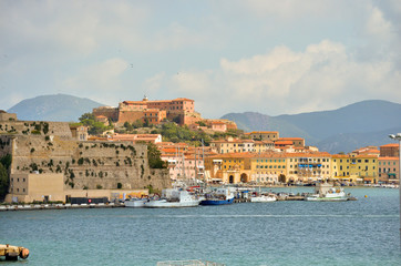 Portoferraio vista dal mare - Isola d'Elba