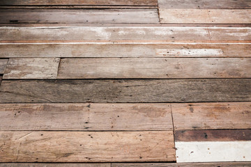 Obraz premium vintage brown wood plank background