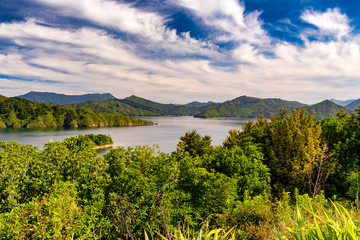 Strait off Picton near Bob's Bay, New Zealand