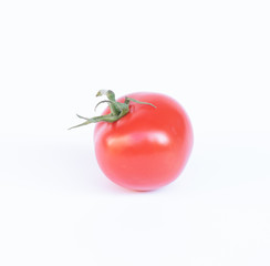 tomatoes on a white background