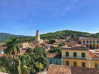 View of the old town of Trinidad