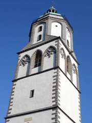 Fototapeta na wymiar Turm der Frauenkirche Meissen