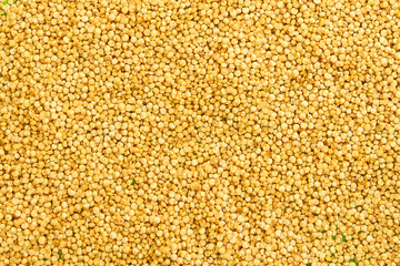 quinoa grain (porridge, superfood is healthy snack) menu concept. food background. copy space. Top view