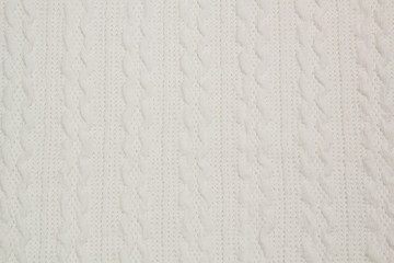 Knitwear knitted  white background texture