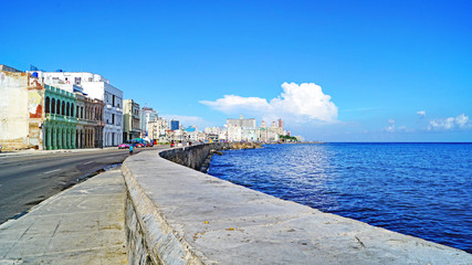 Fototapeta premium Panoramic of Havana in Cuba, Republic of Cuba