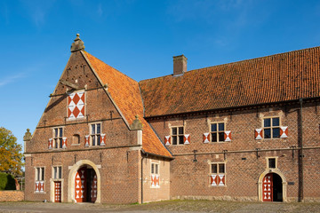 Fototapeta na wymiar Schloss Raesfeld-Vorburg