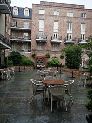 Details and Streets of French Quarter New Orleans Louisiana USA