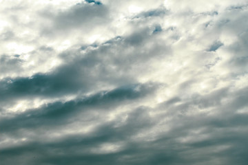  Late afternoon clouds in Brazil