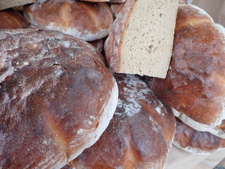 variety of abread in a bakery