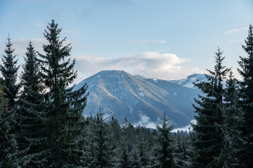 Wanderung zur Neureuth am Tegernsee - erster Schnee