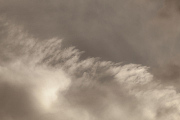  Late afternoon clouds in Brazil