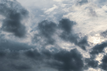  Late afternoon clouds in Brazil