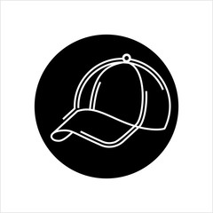 Baseball Cap Icon, Base Ball Hat Design