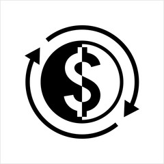 Money Change Icon, Currency Change Icon