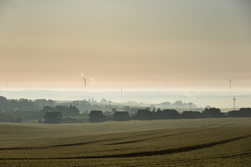 smog and wind power