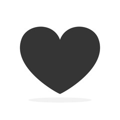 Heart icon - vector