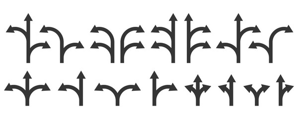 Arrows set- vector.