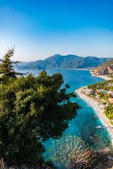 Obraz premium Oludeniz beach in Turkey. the Aegean sea
